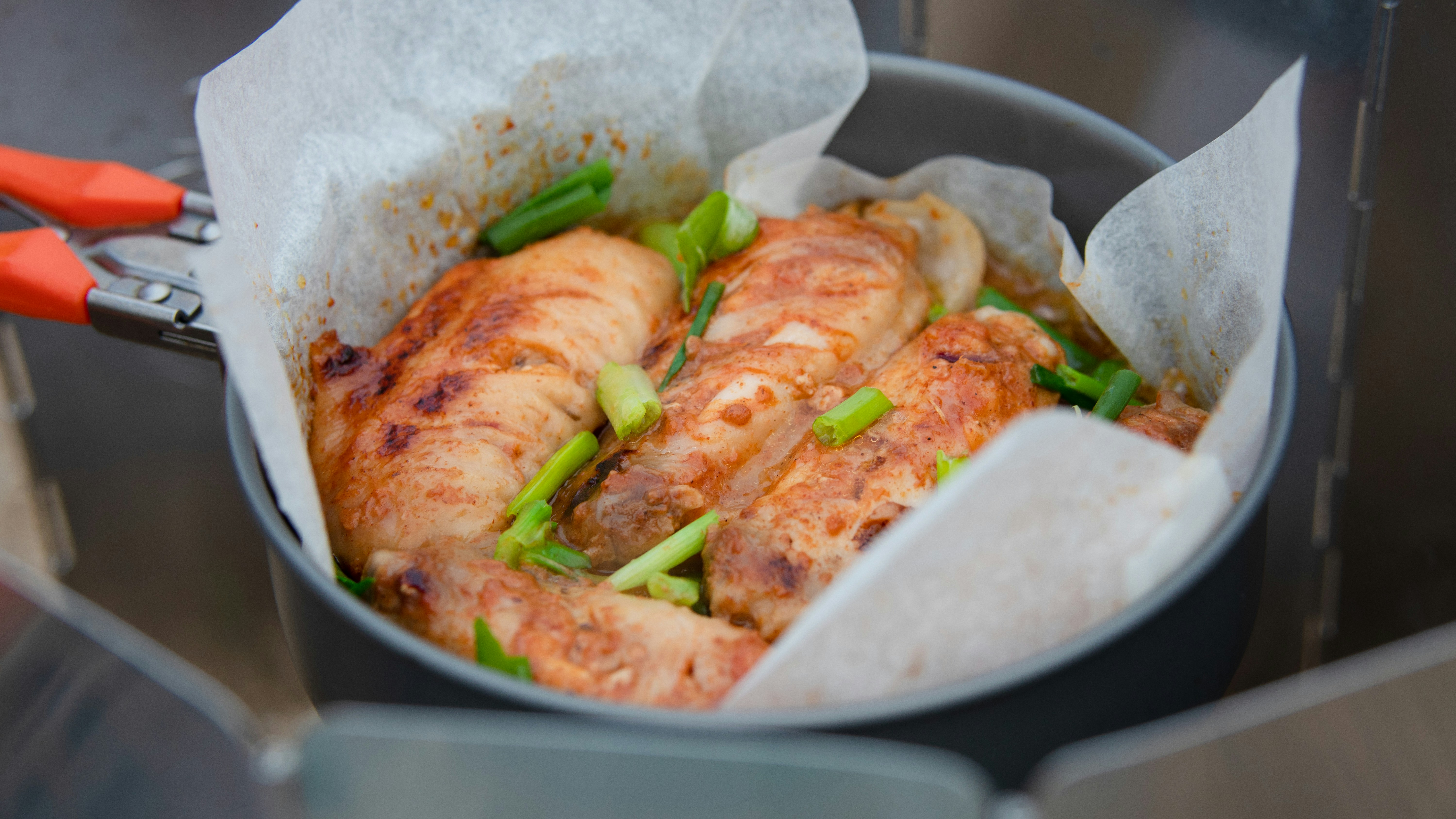 Baked Salmon with Asparagus
